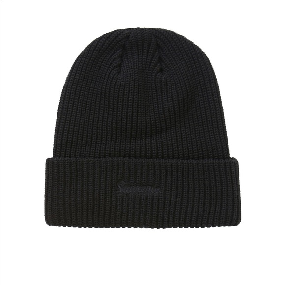 Supreme Loose Gauge Beanie Black - Picture 1 of 4